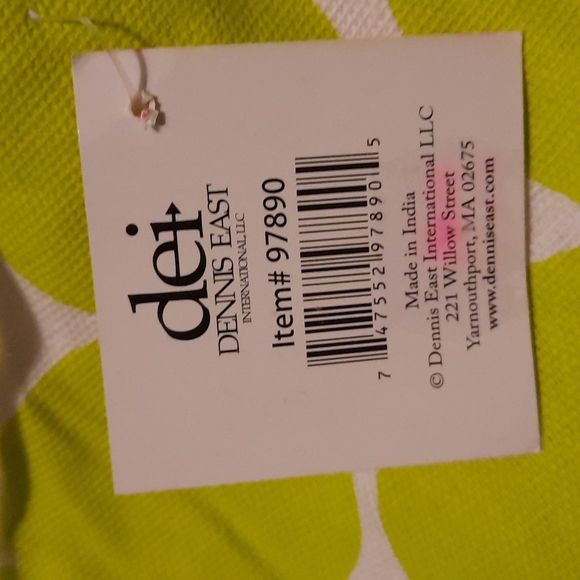 Embroidered Cotton Lime Green Polk-A-Dot Chef Kitchen Apron Baker Cook Gift - Picture 6 of 6